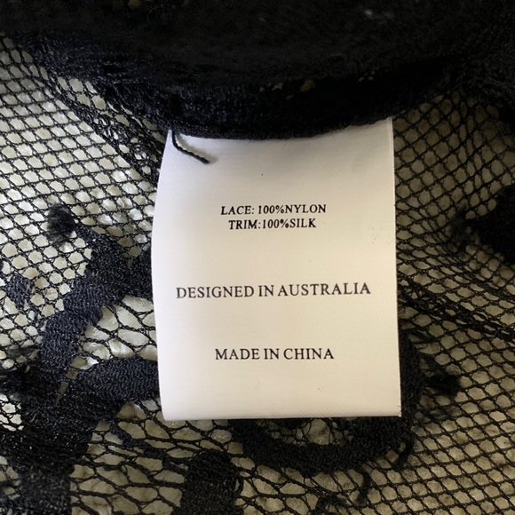 FLANNEL Black Lace Camisole Adjustable Straps Size 0 - Picture 6 of 8